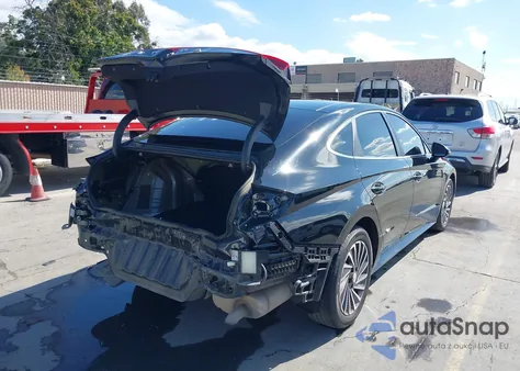 2023 Hyundai Sonata Hybrid Limited из США, поврежденный, VIN KMHL54JJ2PA081970